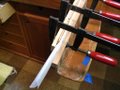 Gluing One Pair of Veneers